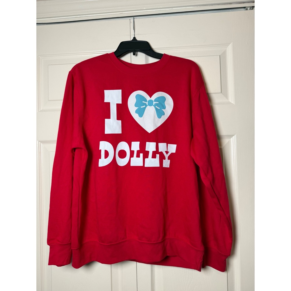 Dolly Parton‎ Long Sleeve l I Love Dolly Cozy Top Sweatshirt